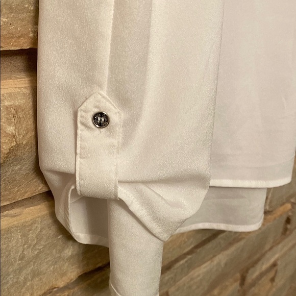 Calvin Klein Womens Floral Print Short Sleeves blouse Size XL - Picture 5 of 11